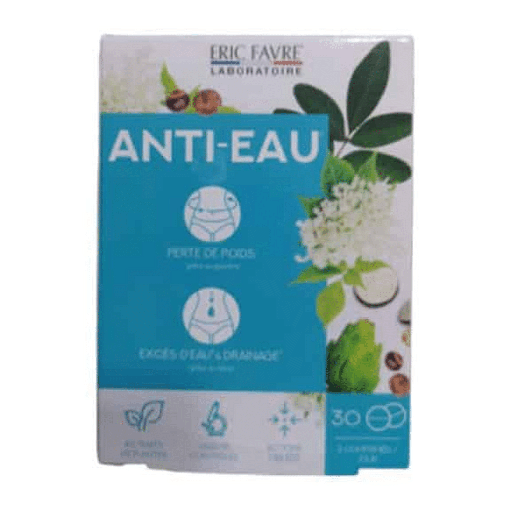 Eric Favre - Complément alimentaire Anti-Eau - B/30