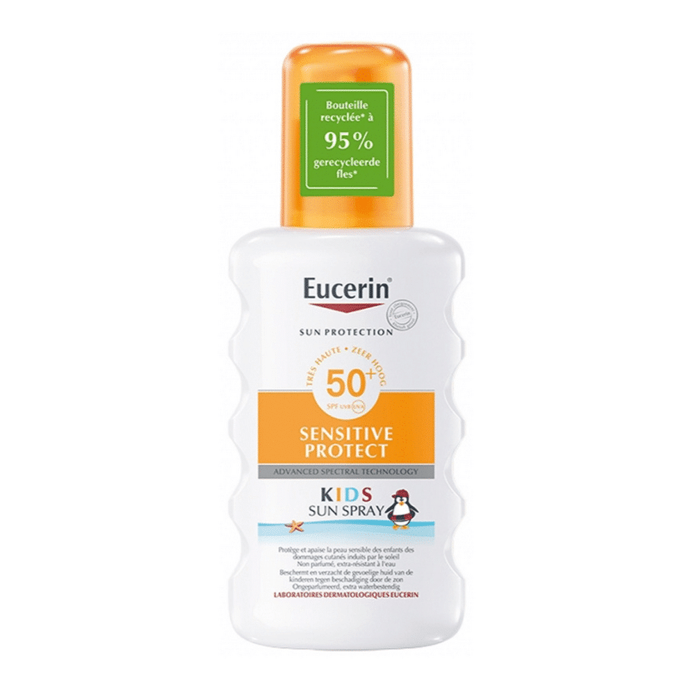 Eucerin Sun Protection Sensitive Protect Kids Sprray Solaire SPF50+ 200 ml