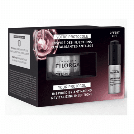 Filorga Coffret crème Ncef-revitalize+serum Ncef-revitalize Anti âge 5ml (offert) en Tunisie