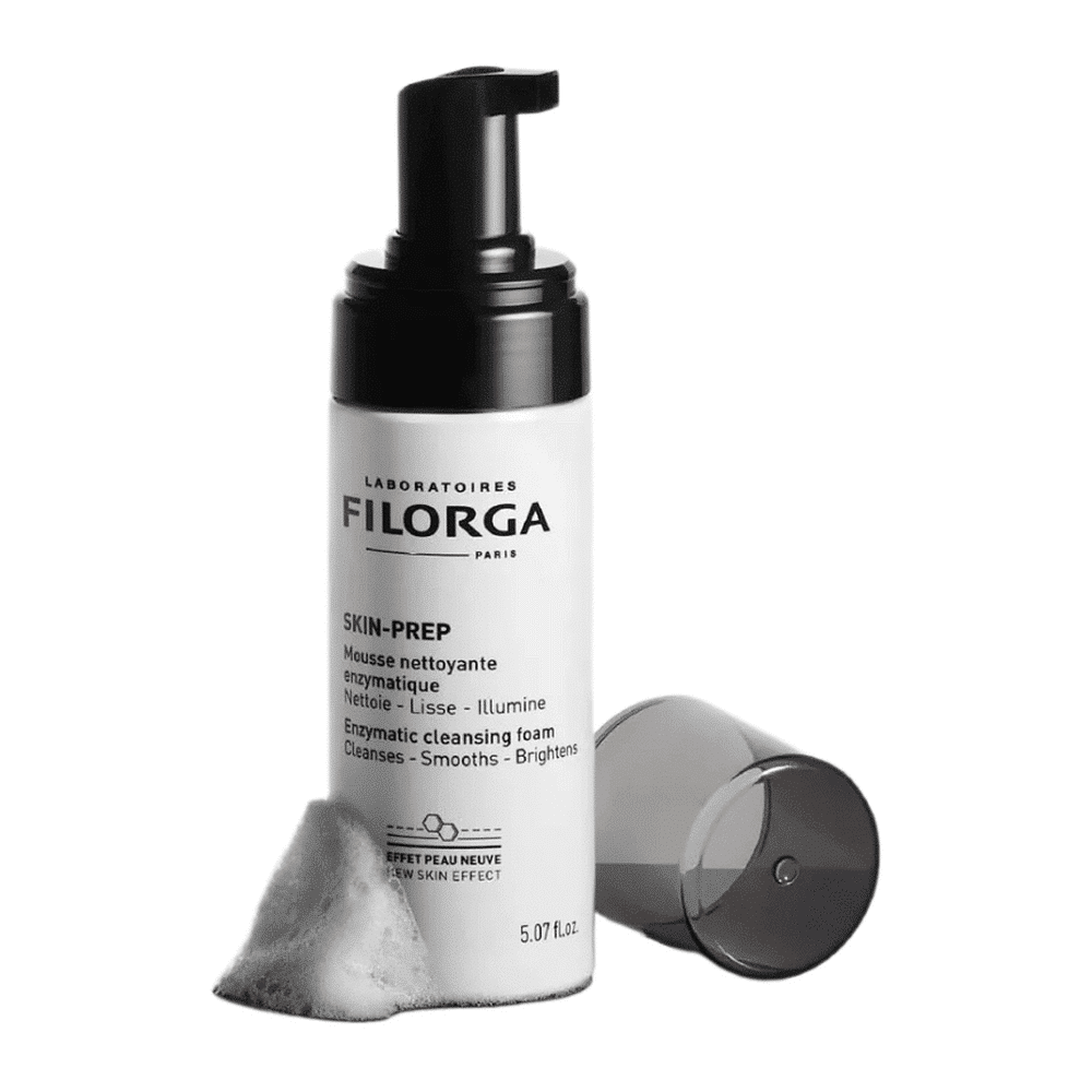 filorga-skin-prep-mousse-nettoyante-enzymatique-150ml Flacon Filorga Skin Prep Mousse Nettoyante Enzymatique 150ml pour le soin du visage en Tunisie