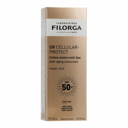 Tube Filorga UV Cellular-Protect SPF50+ visage 40ML, filorga cellular protect anti-âge Tunisie phototypes IV-V