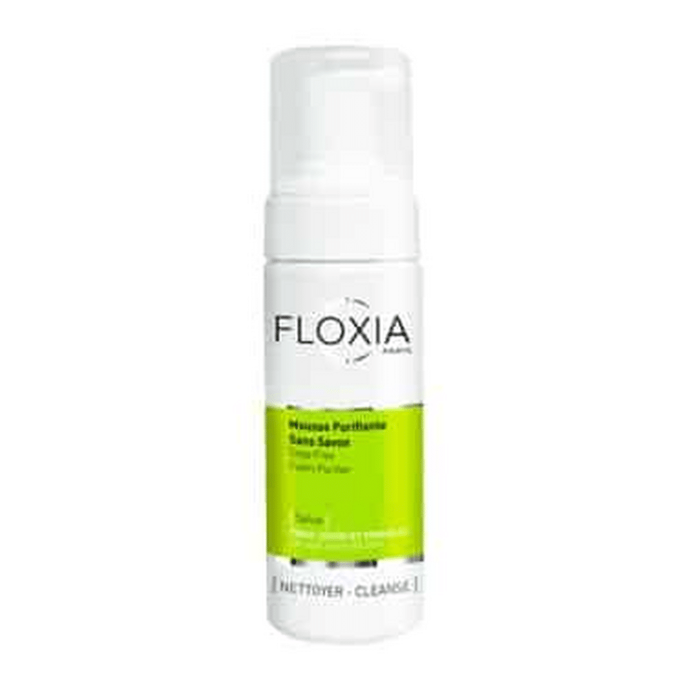 FLOXIA Mousse Puriﬁante Sans Savon peaux sèches et sensibles 150 ml