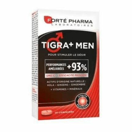Boîte Forte Pharma énergie Tigra + Men 28 comprimés 32g complément alimentaire en Tunisie