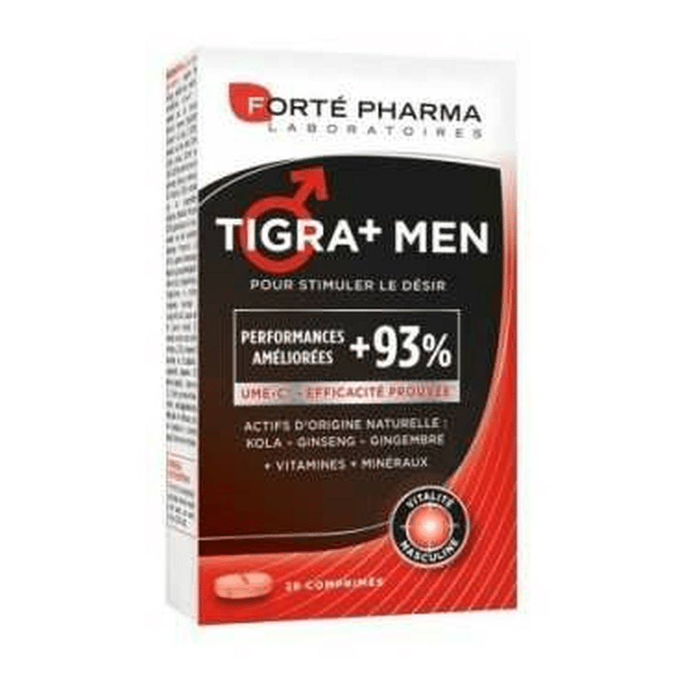 forte-pharma-energie-tigra-men-28-comprimes-32g Boîte Forte Pharma énergie Tigra + Men 28 comprimés 32g complément alimentaire en Tunisie