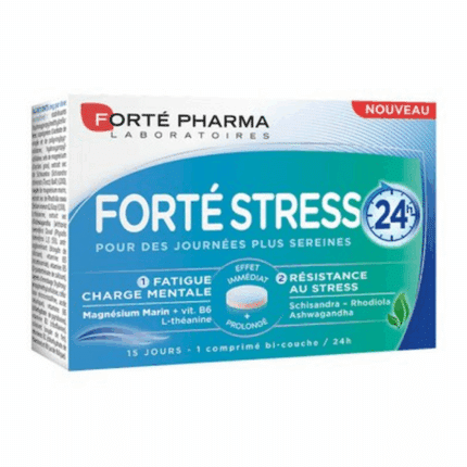 Boîte Forte Pharma Forte Stress 24h 15 comprimés complément alimentaire en Tunisie