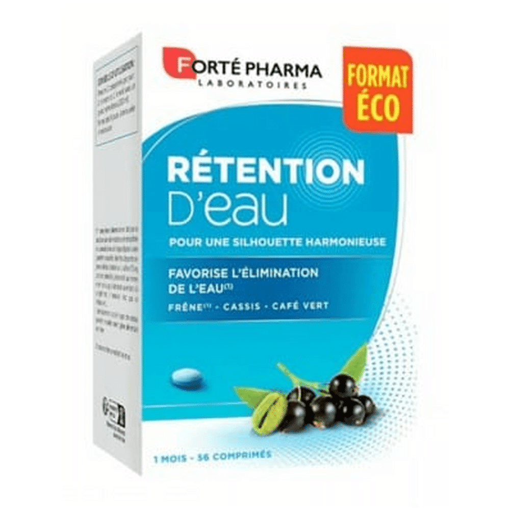 forte-pharma-retention-d-eau-56-comprimes Boîte Forte Pharma Retention D’eau 56 comprimés complément alimentaire en Tunisie