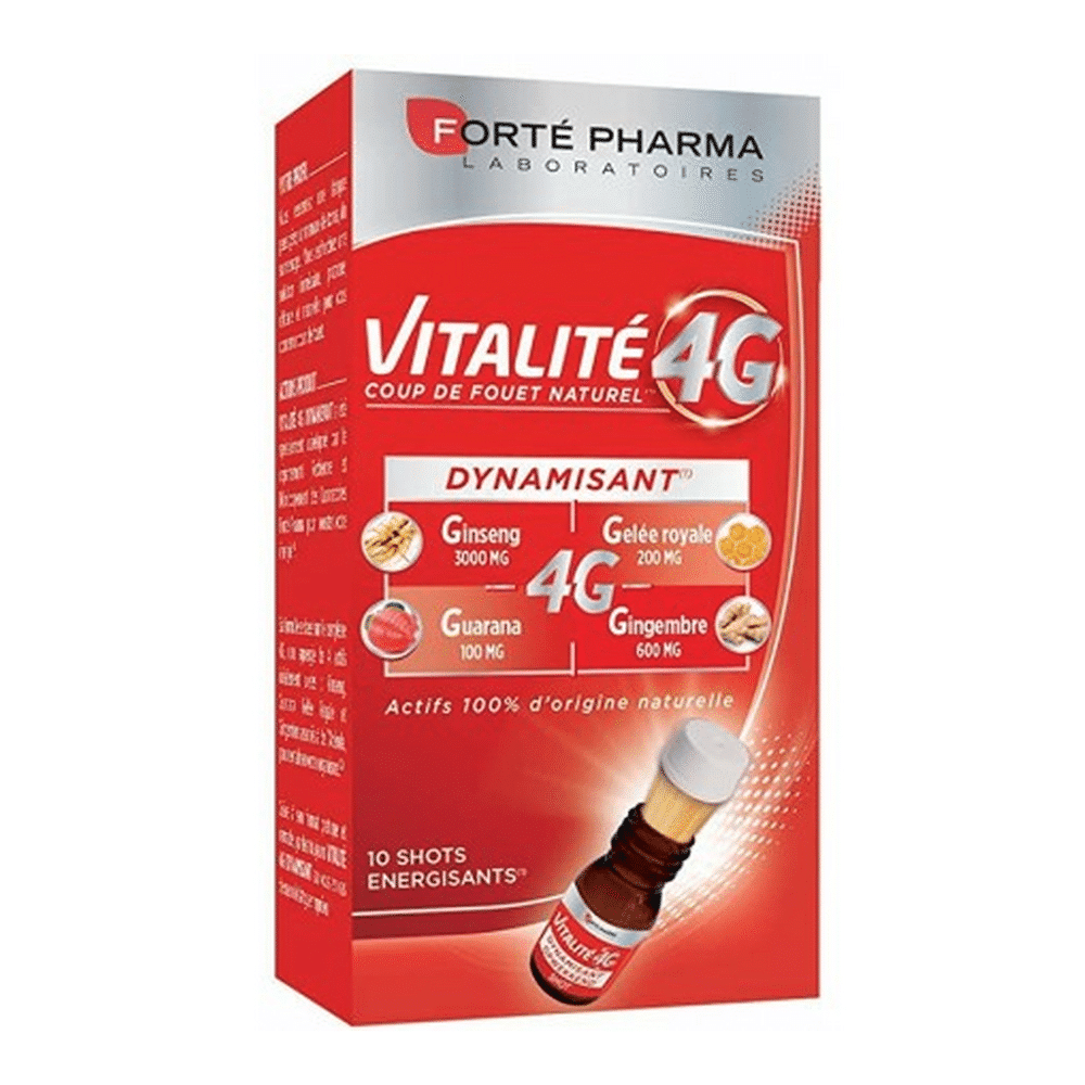 Forte Pharma Vitalite 4 g Dynamisant 10 Ampoules