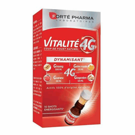 Forte Pharma Vitalite 4g Dynamisant 10 Shots complément alimentaire en Tunisie