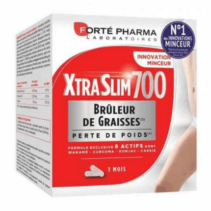 Boîte Forte Pharma Xtraslim 700 120 gélules complément alimentaire en Tunisie