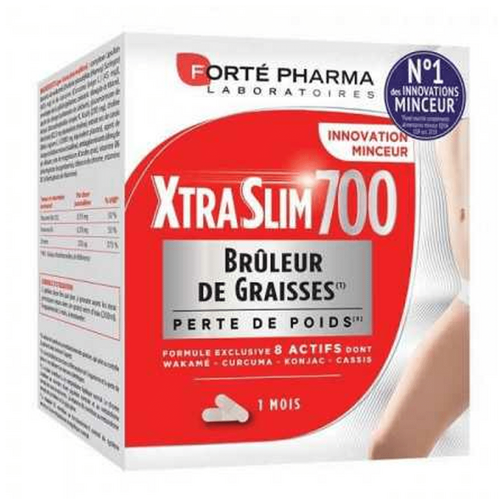COMPLEMENT ALIMENTAIRE BRULEUR DE GRAISSE FORTE PHARMA XTRA SLIM 700- 120 GELLULES