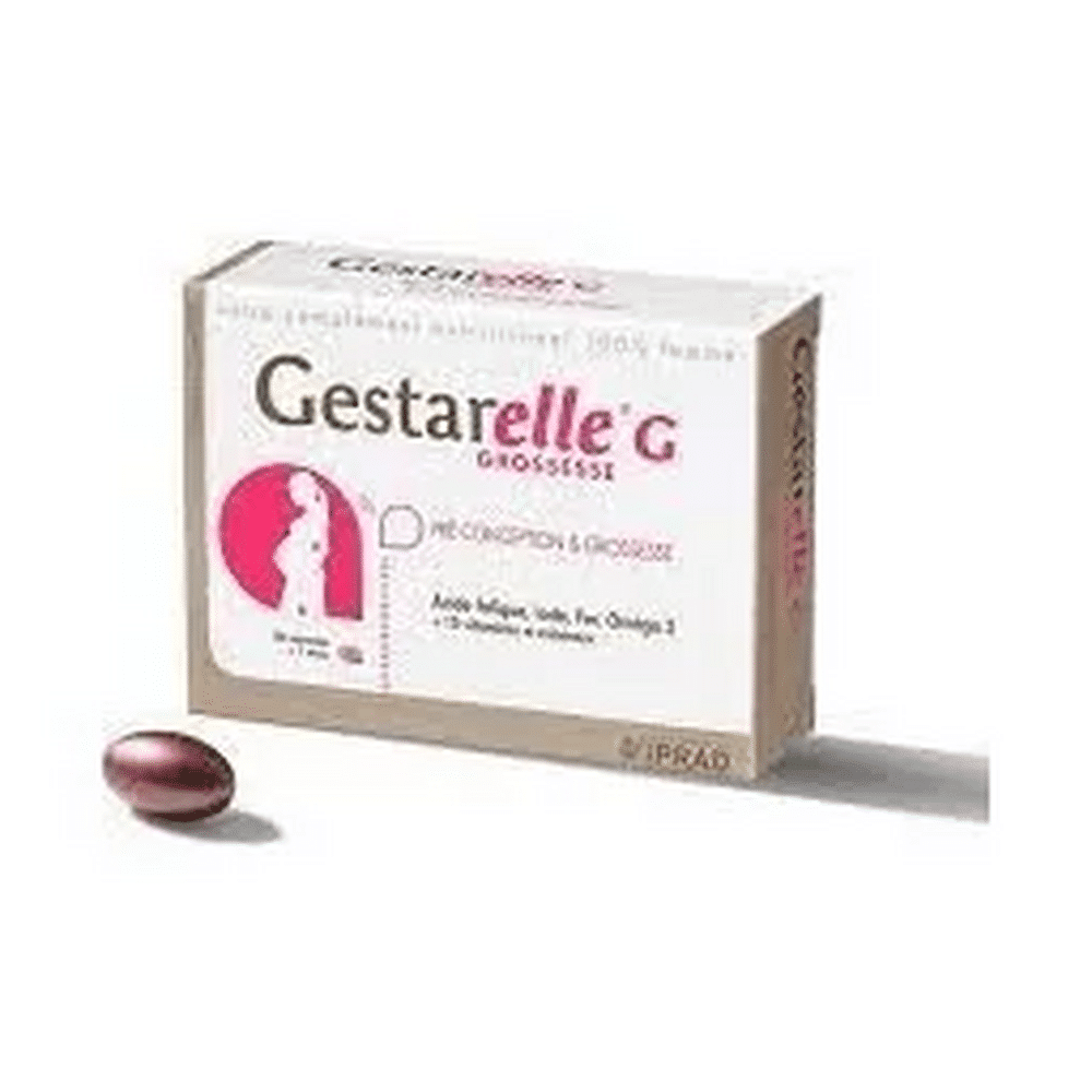 GESTARELLE G GROSSESSE, 30 CAPSULES
