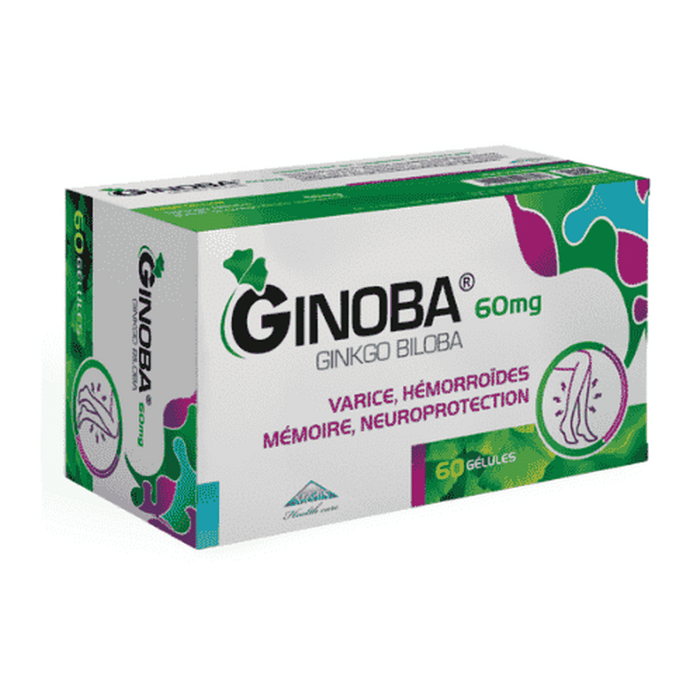 ginoba-60mg-60-capsules Boîte Ginoba 60mg 60 Capsules pour bébé en Tunisie