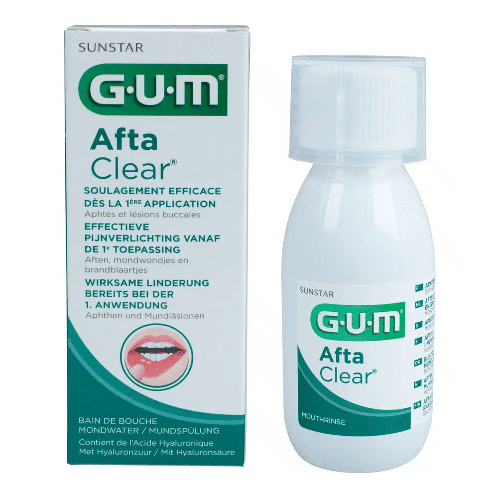 GUM afta clear bain de bouche 120 ml (aphtamed) /2410