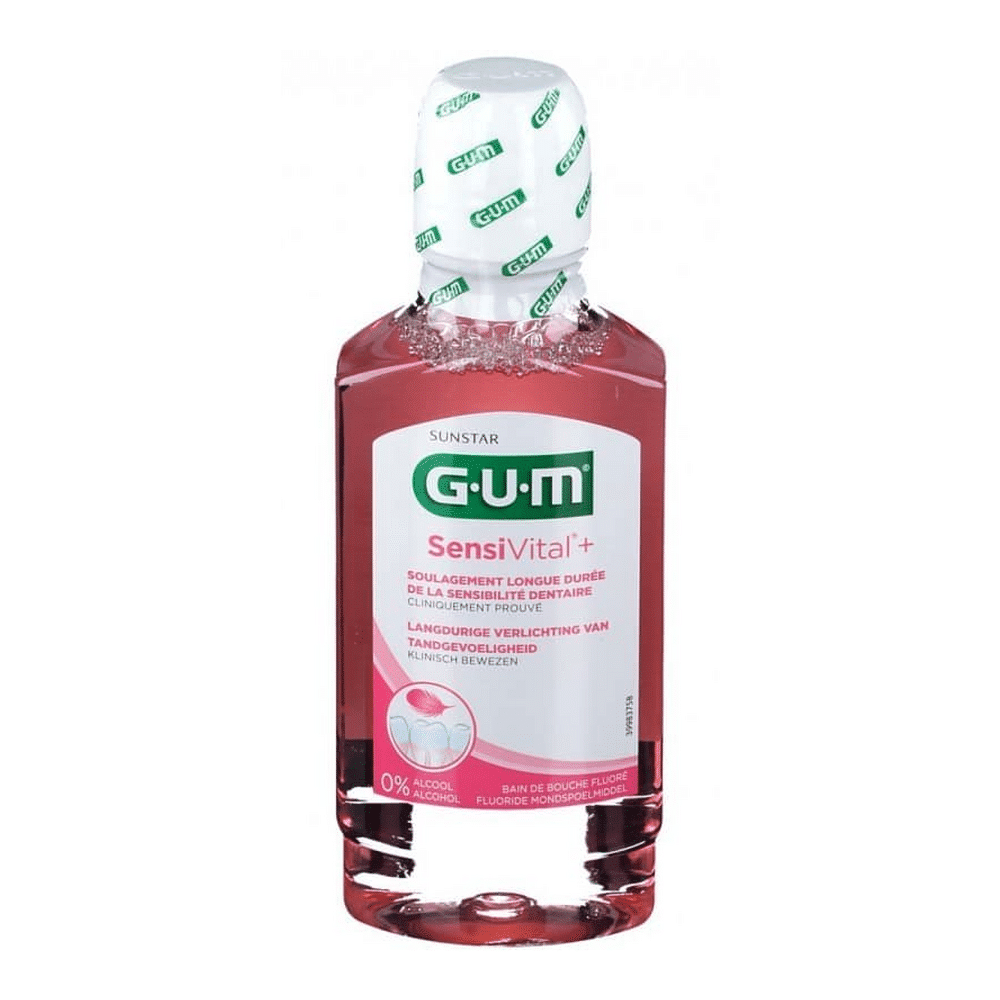 gum-bain-de-bouche-sensivital-300ml GUM Bain de Bouche Sensivital 300ml pour l'hygiène quotidienne en Tunisie