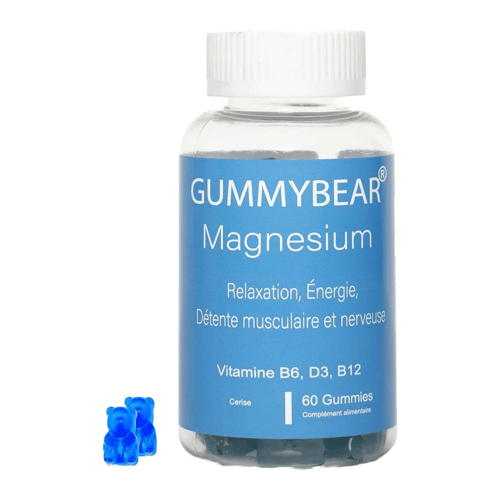 GUM GummyBear Magnesium 60 Gummies