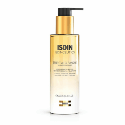 Flacon Isdinceutics Huile Nettoyante visage 200 ml pour le soin du visage en Tunisie