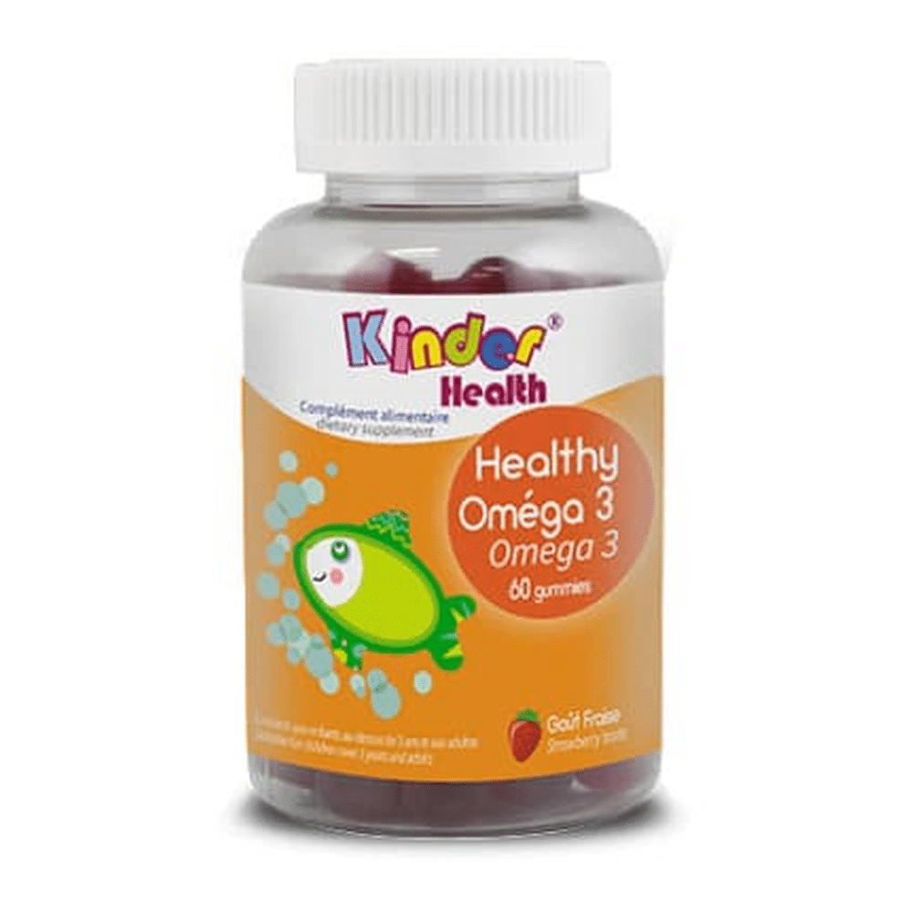 KINDER HEALTH GUMMIES OMEGA 3 GELEE ROYALE 60 GUMMIES