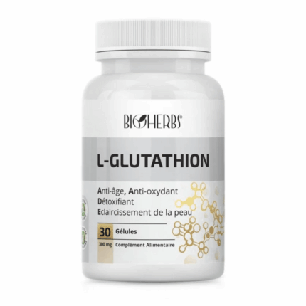Boîte Bioherbs L-Glutathion bt 30 gélules complément alimentaire en Tunisie