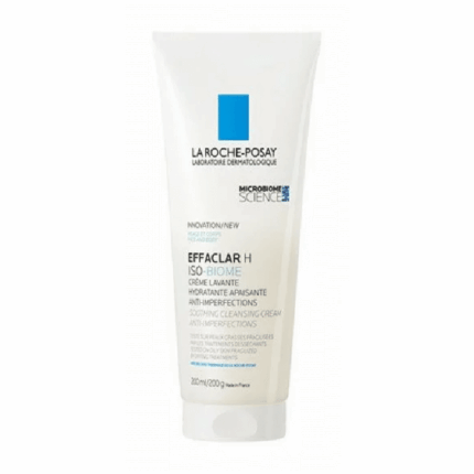 Tube La Roche-posay Roche Posay Effaclar H Iso Biome crème Lavante 200ml pour le soin du visage en Tunisie