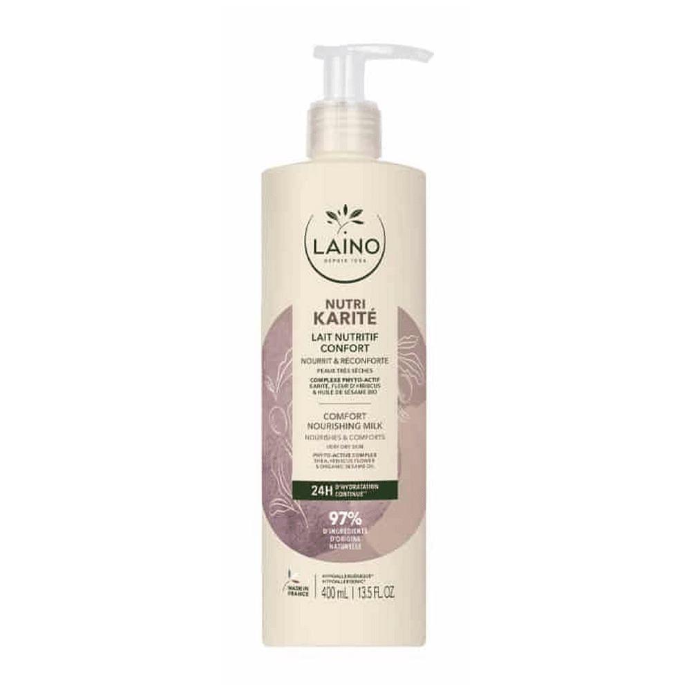 LAINO Lait Nutritif Confort Beure Karité, 400ml