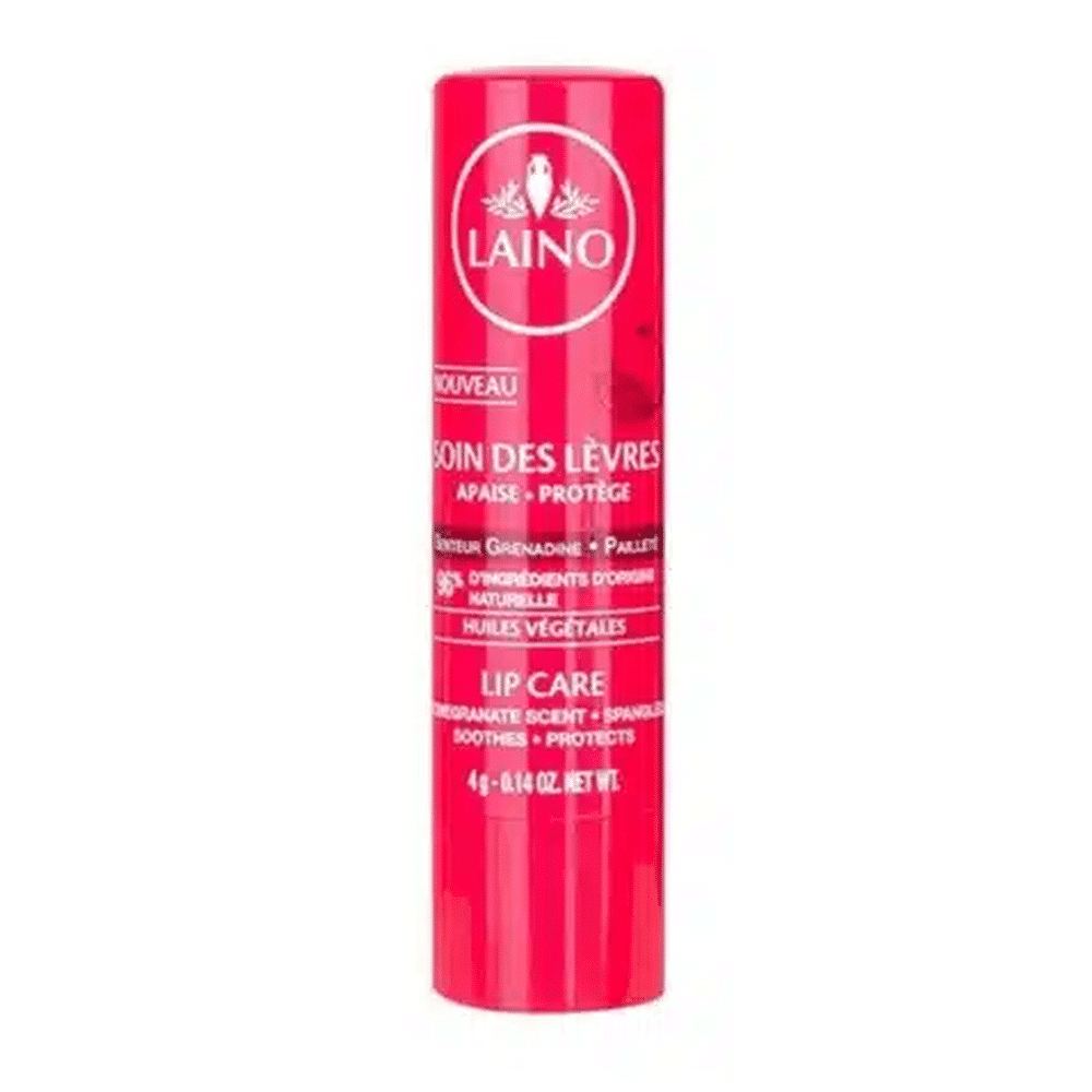 LAINO Soin des lèvres pailleté – senteur Grenadine