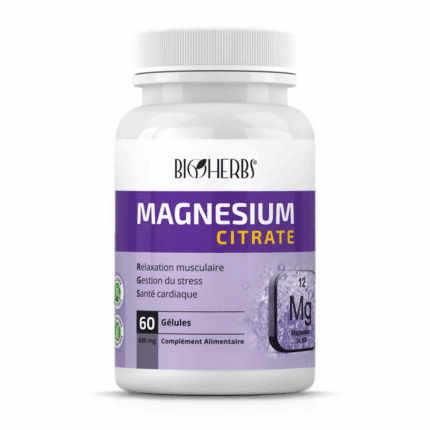 Bioherbs Magnésium Citrate complément alimentaire en Tunisie