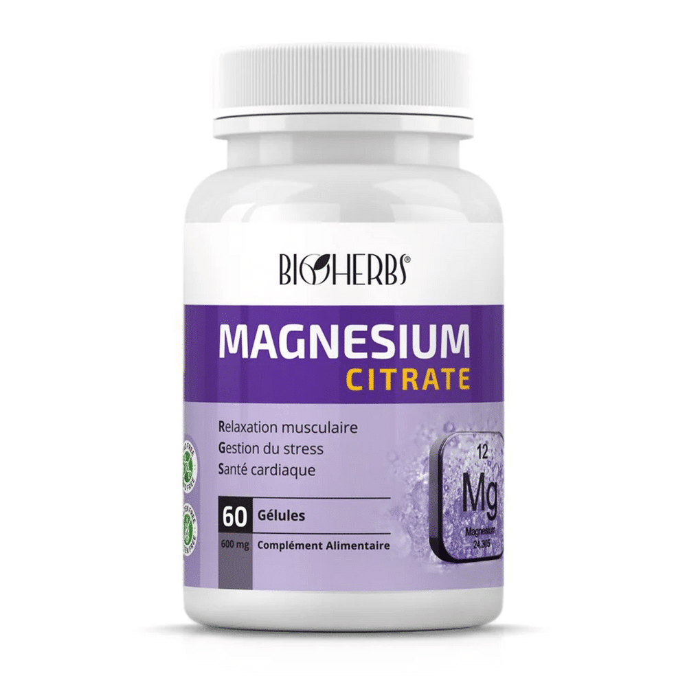 BIOHERBS Magnésium citrate