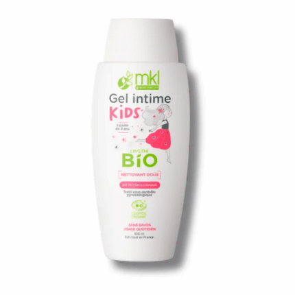 Flacon MKL Gel Hygiene Intime Bio Kids 100ml pour l'hygiène quotidienne en Tunisie