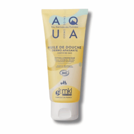 Flacon MKL Huile de Douche Dermo-apaisante Bio Aqua 100ml en Tunisie
