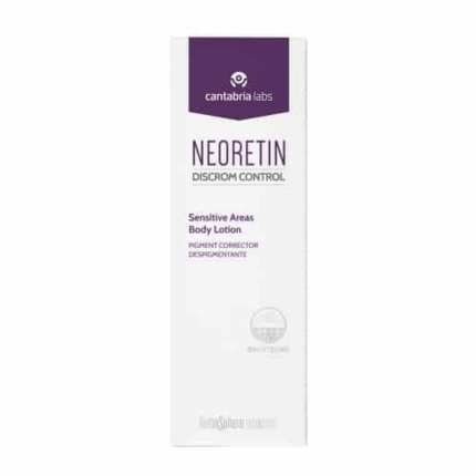 Flacon Neoretin Discrom Control Sensitive Areas Body Lotion 100 ml en Tunisie