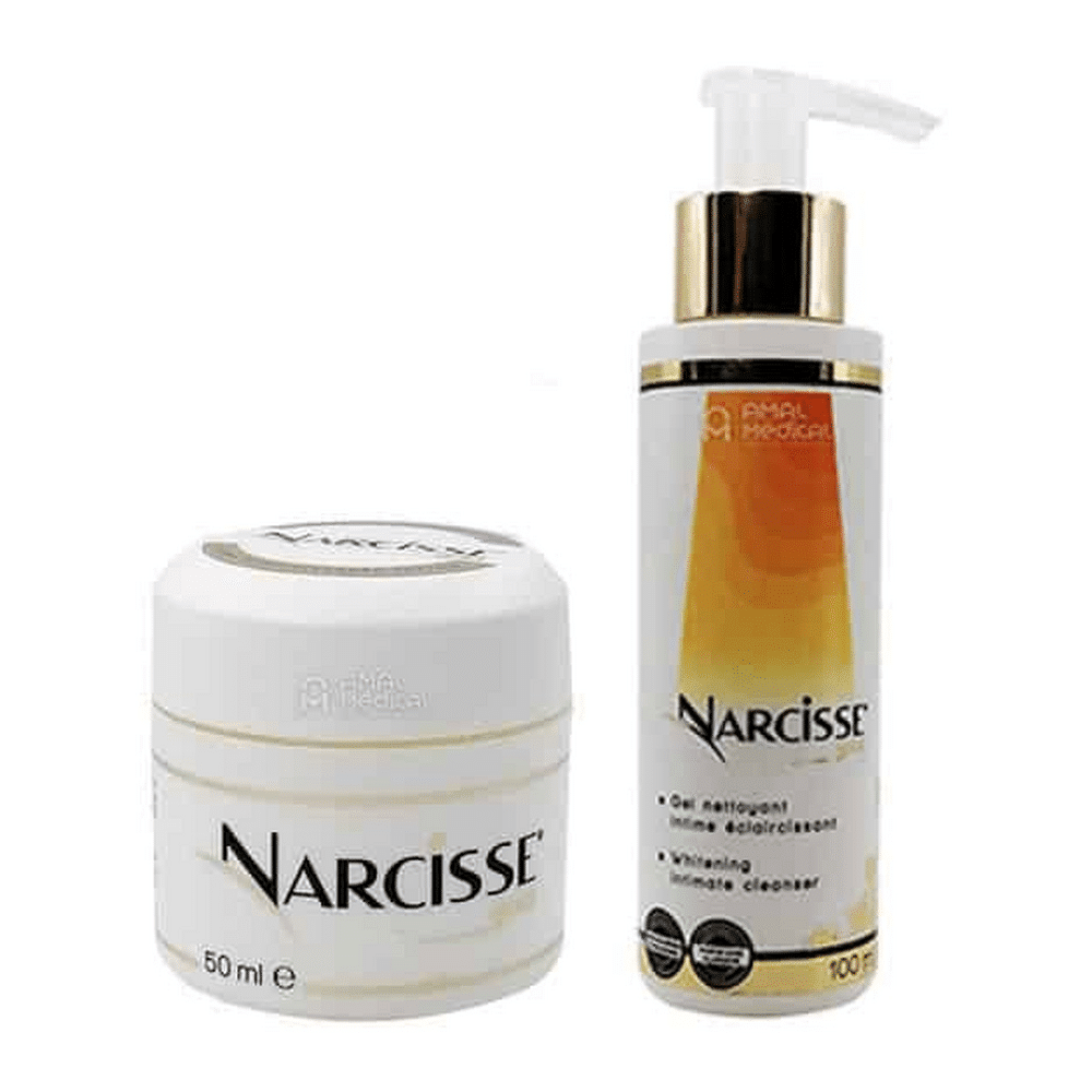 Pack narcisse gold crème + gel éclaircissant zone intime