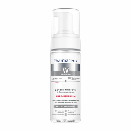 Flacon Pharmaceris W Mousse Éclairsissante Nettoyante yeux et visage 150ml pour le soin du visage en Tunisie