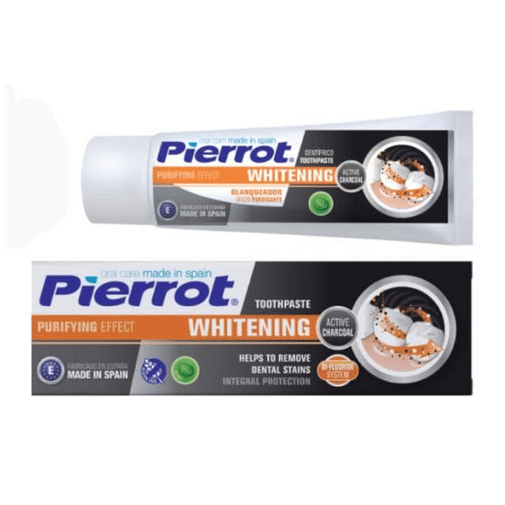 Pierrot Dentifrice Blancheur Charbon