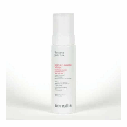 Flacon Sensilis Gentle Cleansing Mousse 200ml pour le soin du visage en Tunisie