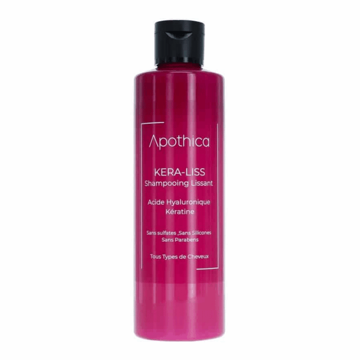 Flacon Apothica Kera Liss Shampooing Lissant 250ml en Tunisie