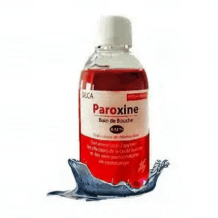 Silca Paroxine Bain de Bouche 0 12% Arome Menthe 200ml pour l'hygiène quotidienne en Tunisie