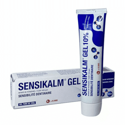 Flacon Stoderma Sensikalm Gel 10% Gel Dentaire 100 g pour l'hygiène quotidienne en Tunisie