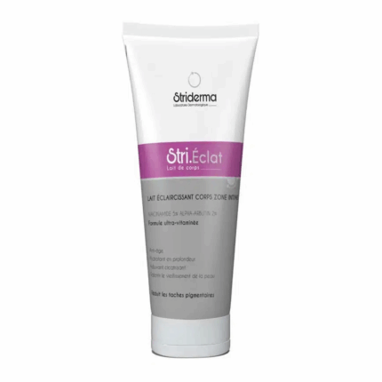Flacon Striderma Lait de corps Eclaircissante corps Zone Intime 200 g pour le soin du corps en Tunisie