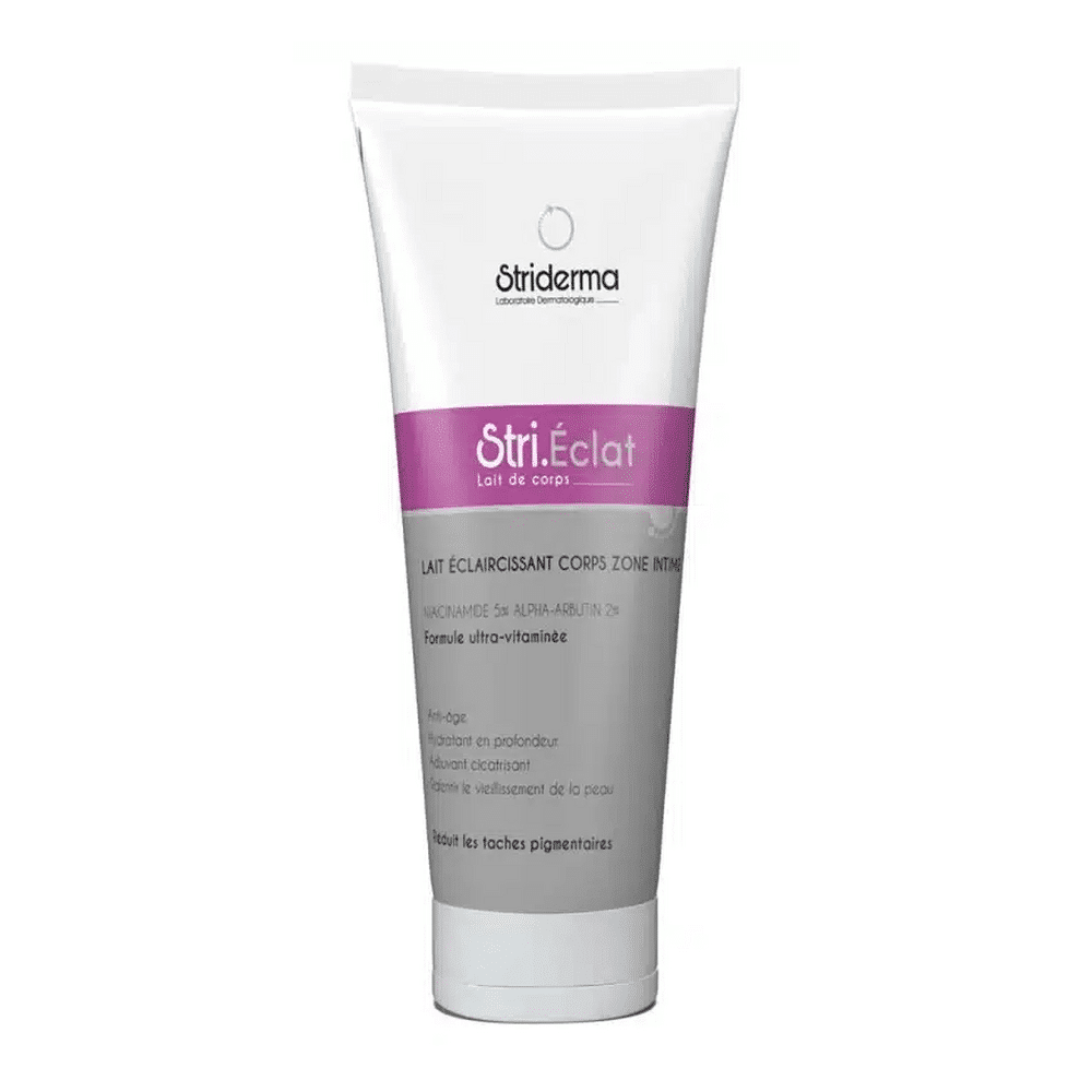 Striderma Stri Lait De Corps Eclaircissant Corps Zone Intime 200 GR