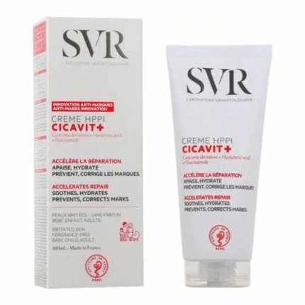 Tube SVR Cicavit+ crème Hppi Reparatrice Anti Marques 100ml pour le soin du visage en Tunisie