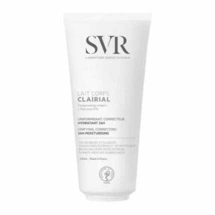 Flacon SVR Clairial Lait de corps 200ml en Tunisie