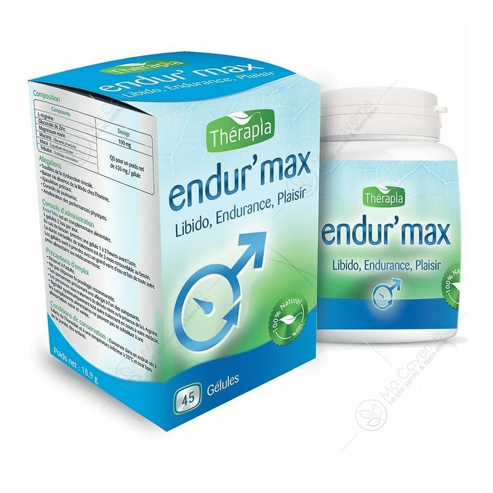 THERAPIA endur'max boite de 60 gélules