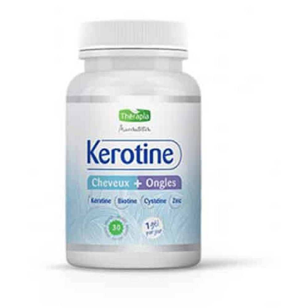 Therapia - Kerotine - Cheveux et ongles - 30 gélules