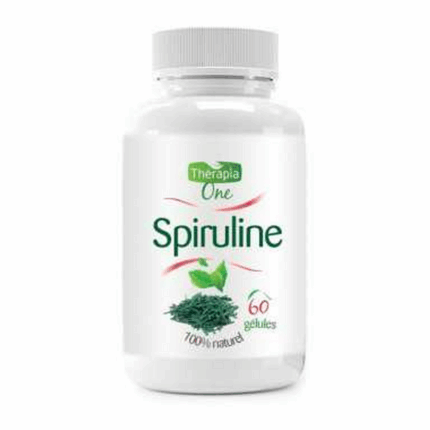 Boîte Therapia Spiruline 60 gélules complément alimentaire en Tunisie