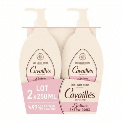Rogé Cavaillès Soin Toilette Intime Extra-doux Lot de 2 X 250 ml pour l'hygiène quotidienne en Tunisie