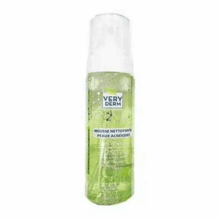 Flacon Very Derm Mousse Nettoyante Peaux Acneiques 200ml en Tunisie