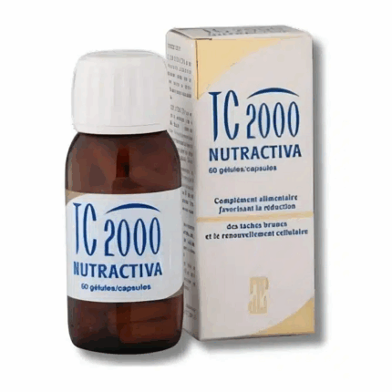 Boîte Vital tc 2000 - Nutractiva 60 gélules complément alimentaire en Tunisie