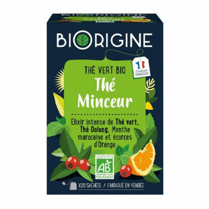 Boîte de sachets Vitavea Biorigine thé minceur 20 Sachets complément alimentaire en Tunisie