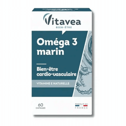 Boîte Vitavea OMEGA 3 Marin 60 Capsules en Tunisie