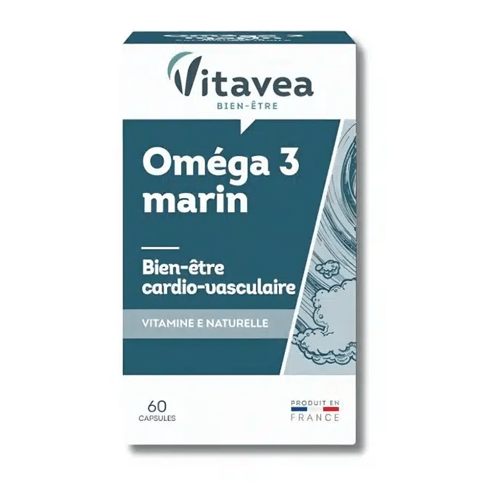 COMPLEMENT ALIMENTAIRE OMEGA 3 VITAVEA MARIN 60 CAPSULES